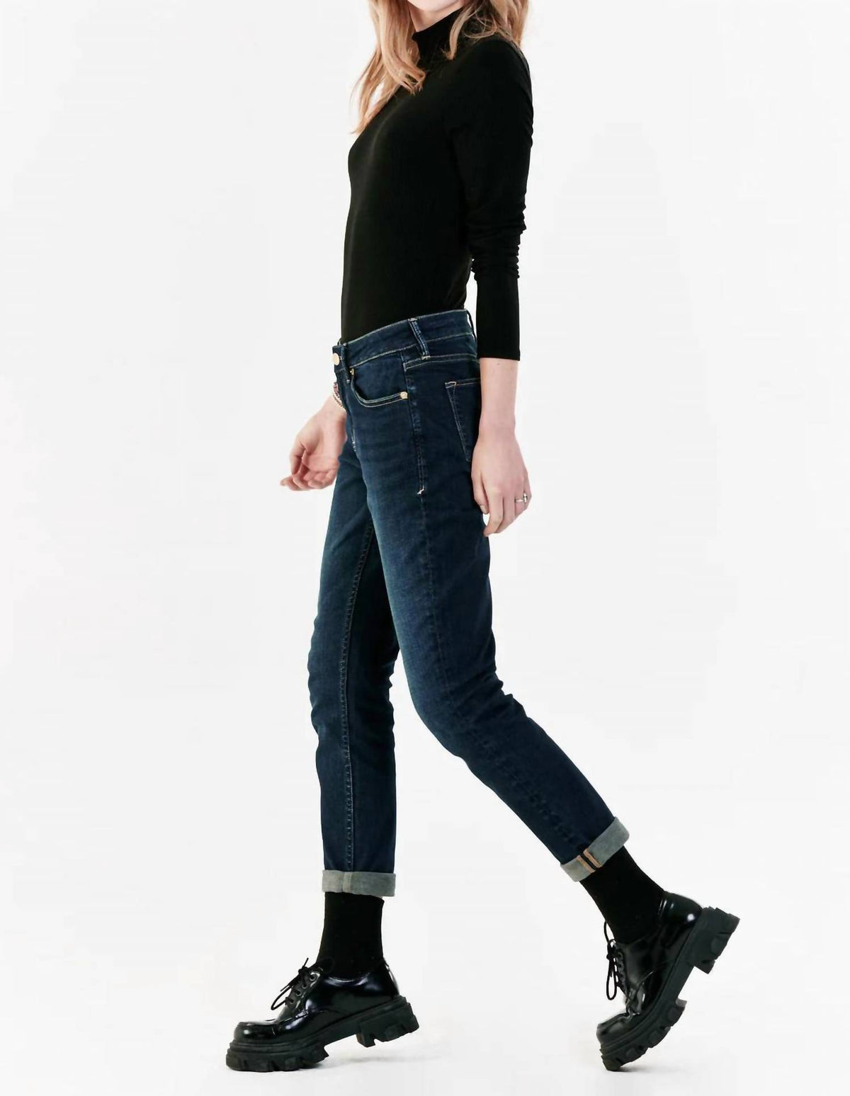 Dear John Denim - Aiden High Rise Girlfriend Jeans