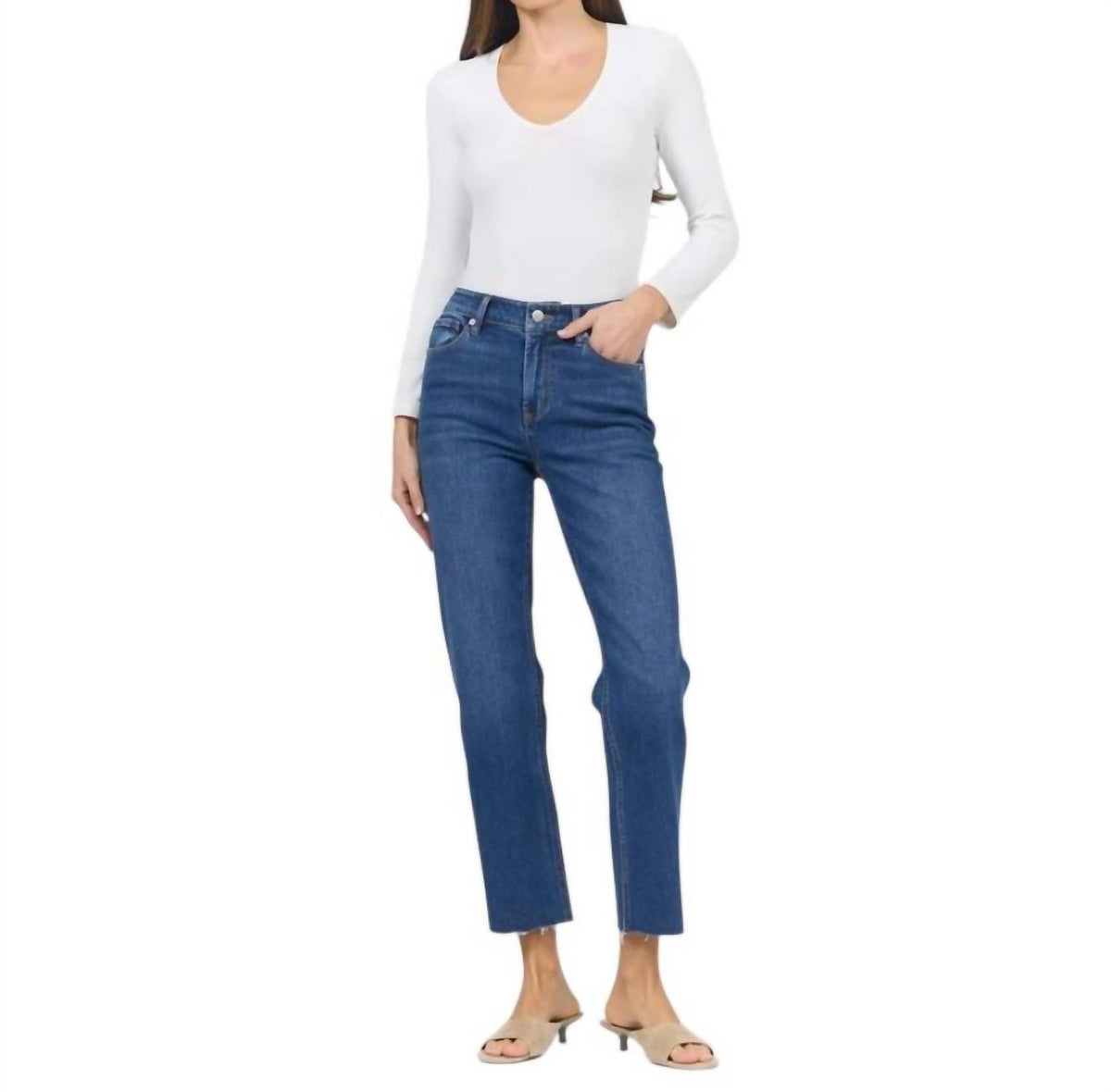 Dear John Denim - Anika Straight Leg Jean