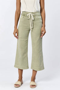 Dear John Denim - Audrey Wide Leg Cropped Jeans