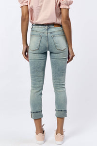 Dear John Denim - Blaire Mid - rise Jean - blue - clothing - cotton - blend