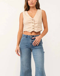 Dear John Denim - Established Plan" Sleeveless Vest