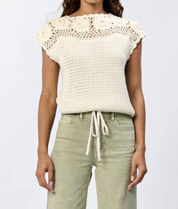 Dear John Denim - Ethel Sweater - beige - clothing - cotton