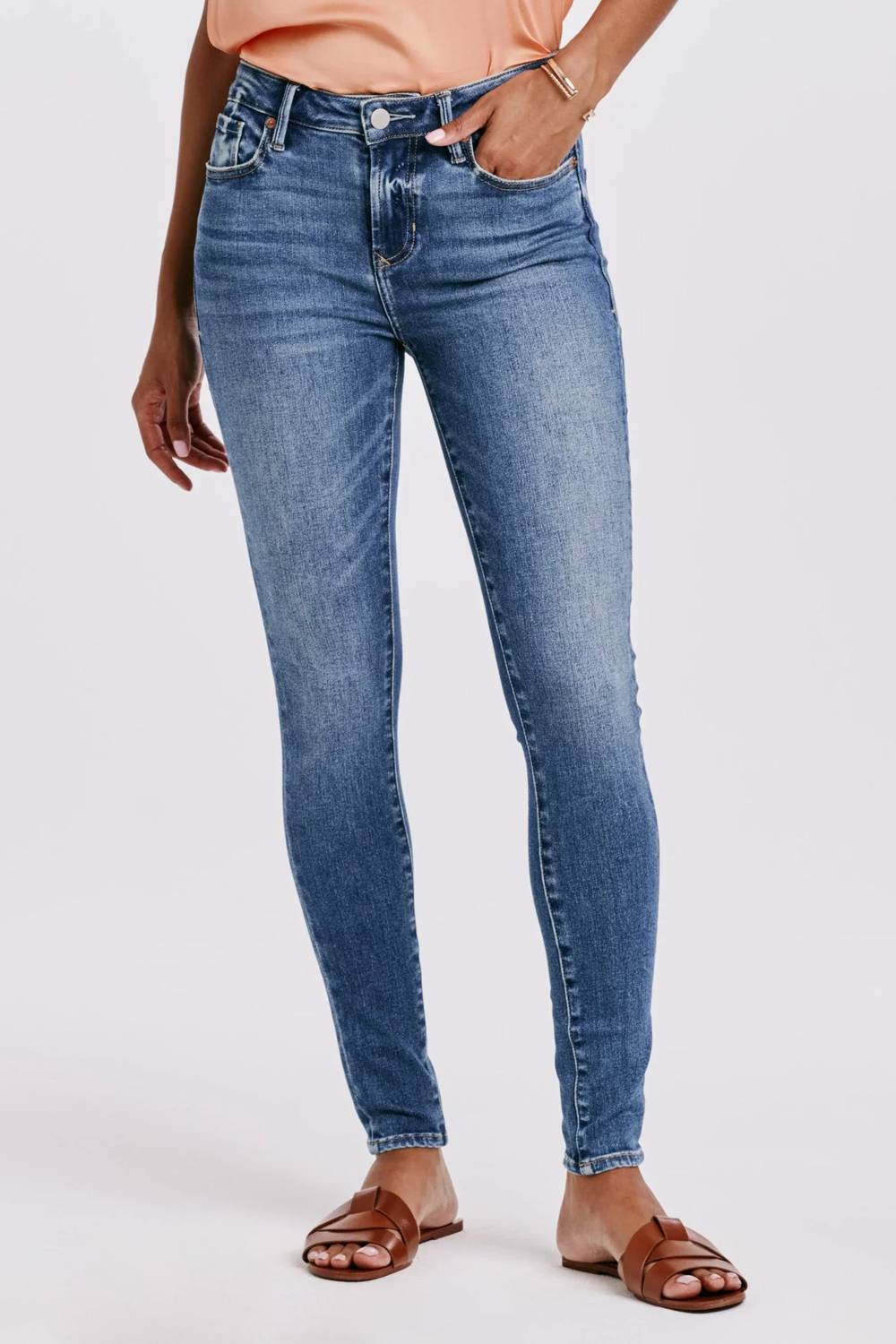 Dear John Denim - Gisele - blue - clothing - cotton - blend