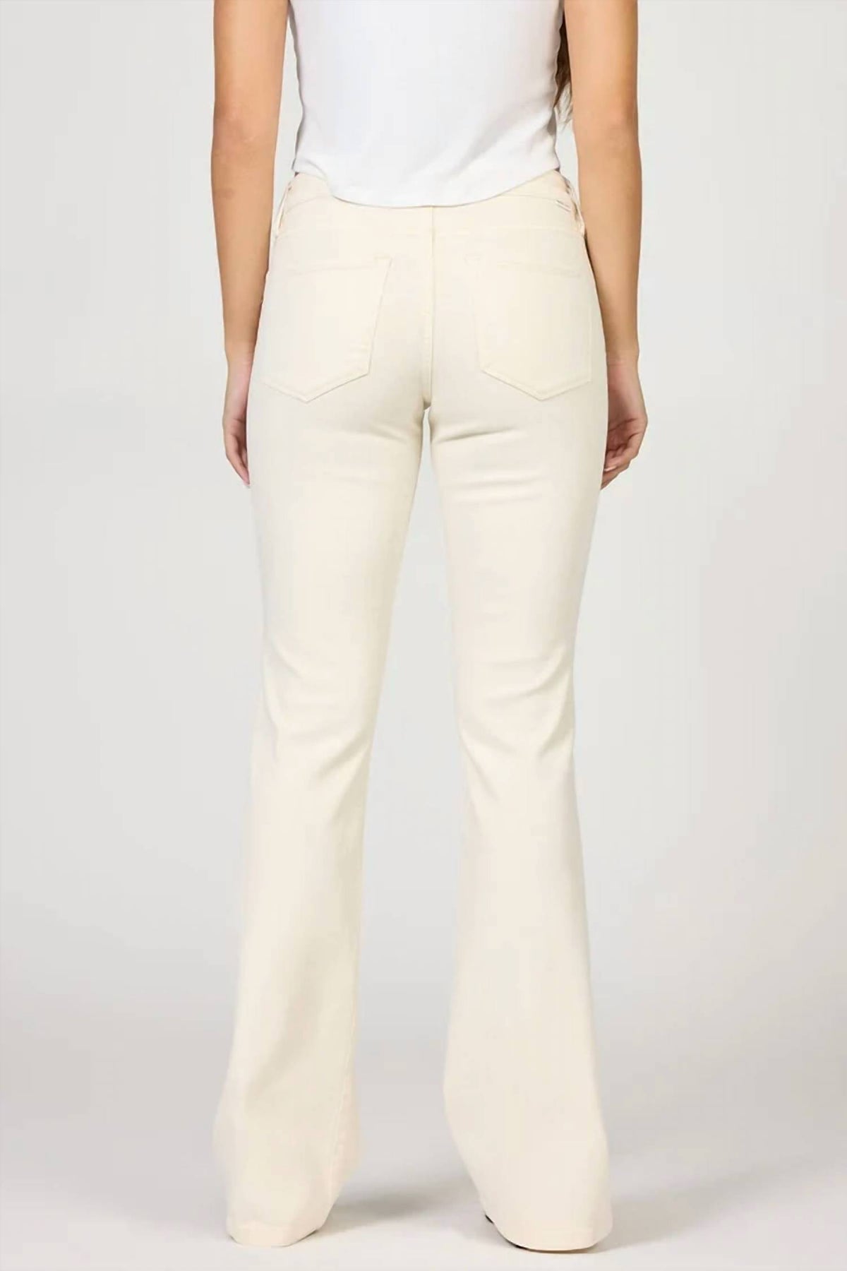 Dear John Denim - Jaxtyn Mid Rise Clean Hem Bootcut Jean