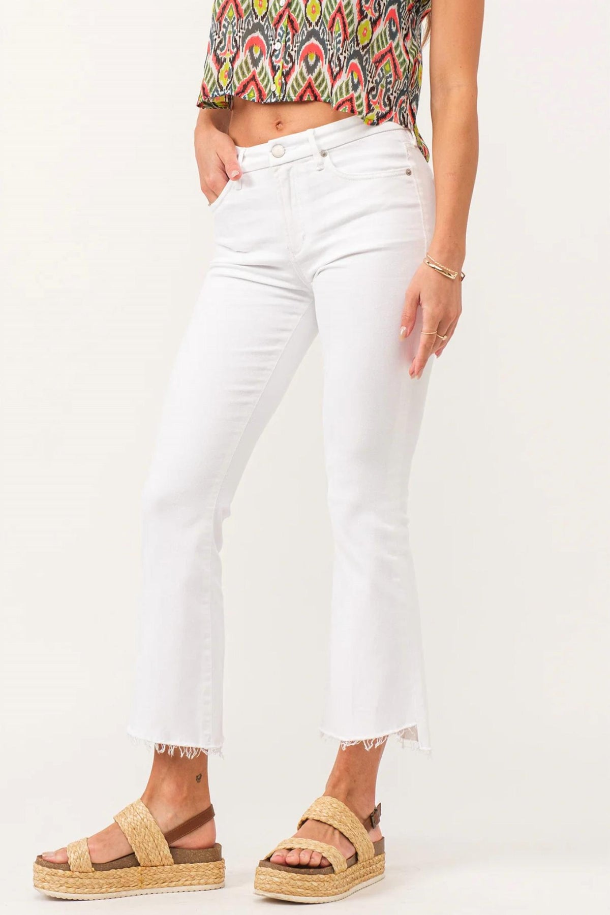 Dear John Denim - Jeanne Crop Flare Jeans