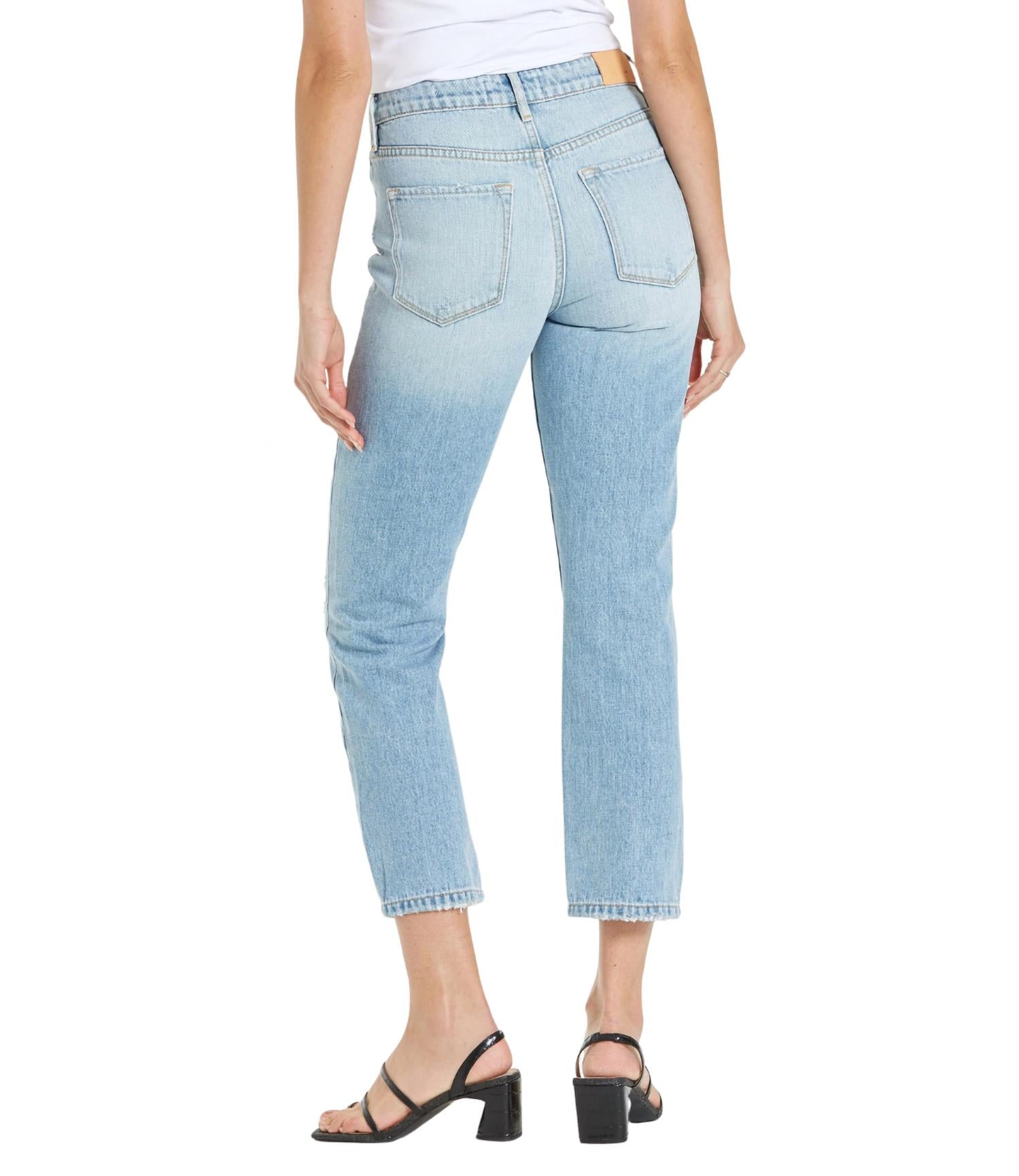 Dear John Denim - Jodi Straight Leg Jean - blue - clothing - cotton