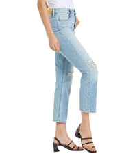 Dear John Denim - Jodi Straight Leg Jean - blue - clothing - cotton