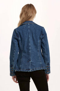 Dear John Denim - Minah Denim Jacket - blue - clothing - cotton - blend
