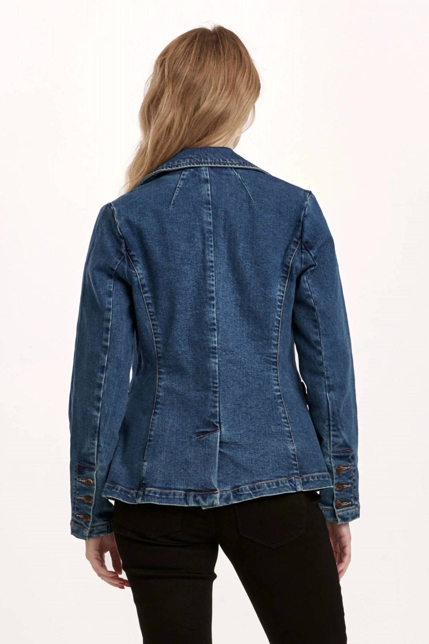 Dear John Denim - Minah Denim Jacket - blue - clothing - cotton - blend