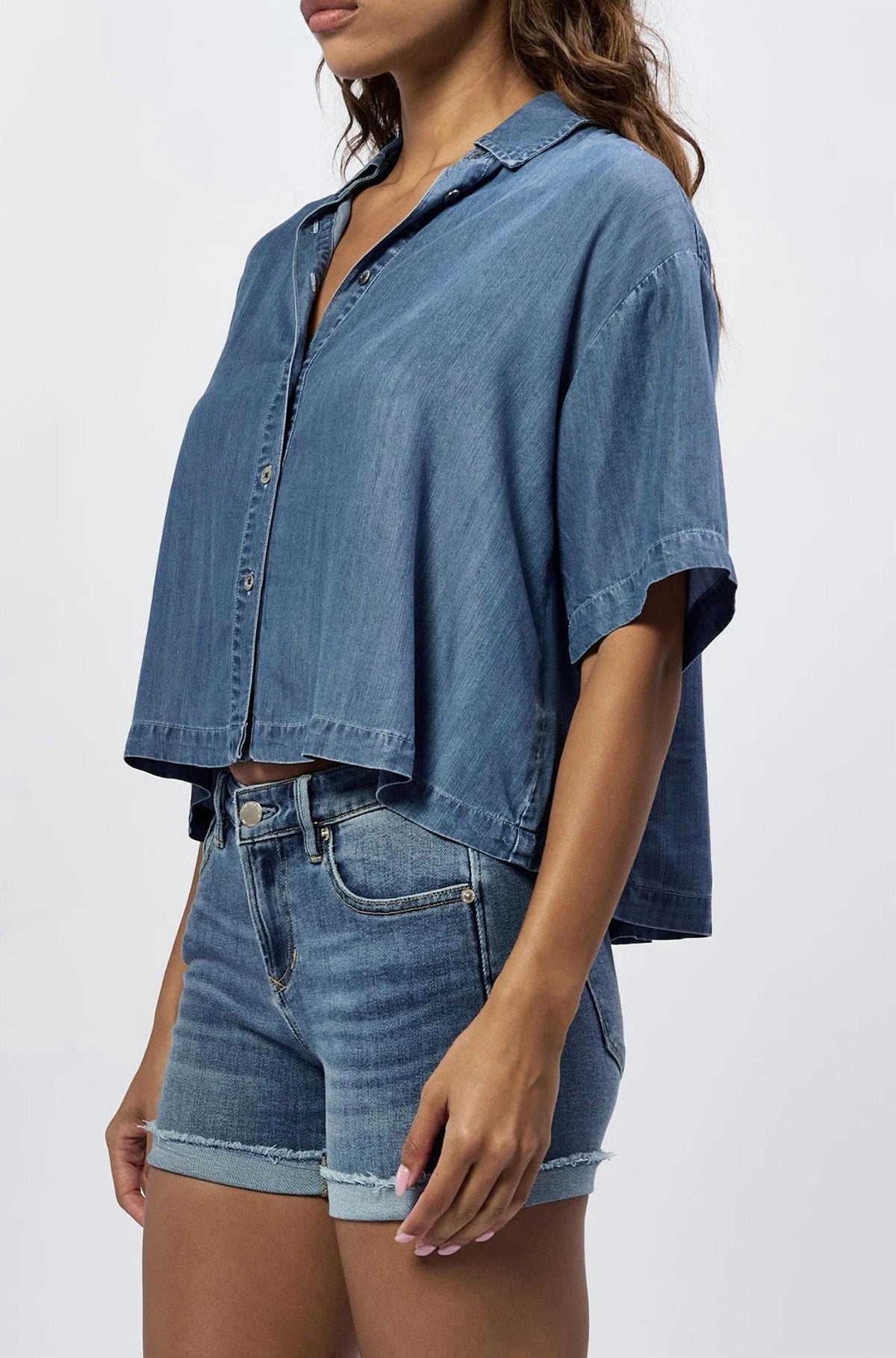Dear John Denim - Nowhere Else Button Front Top