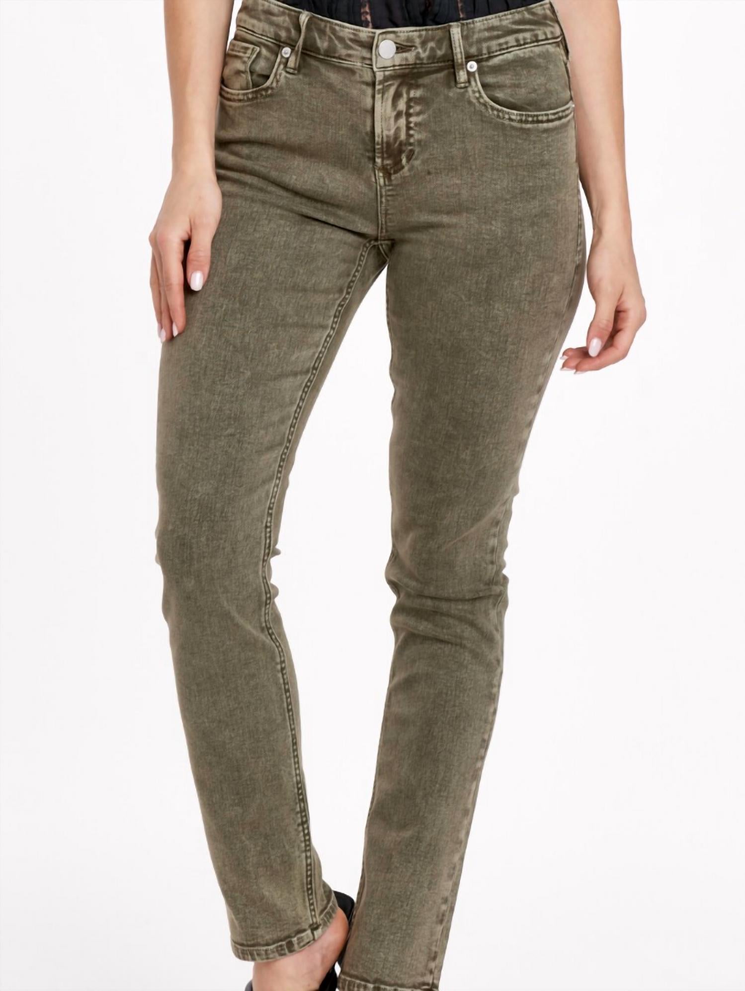 Dear John Denim - Olive Blaire Jean - clothing - green - jeans