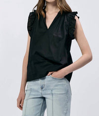Dear John Denim - Puja Sleeveless Ruffle Top