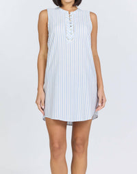 Dear John Denim - Risha Stripe Button Front Shirtdress