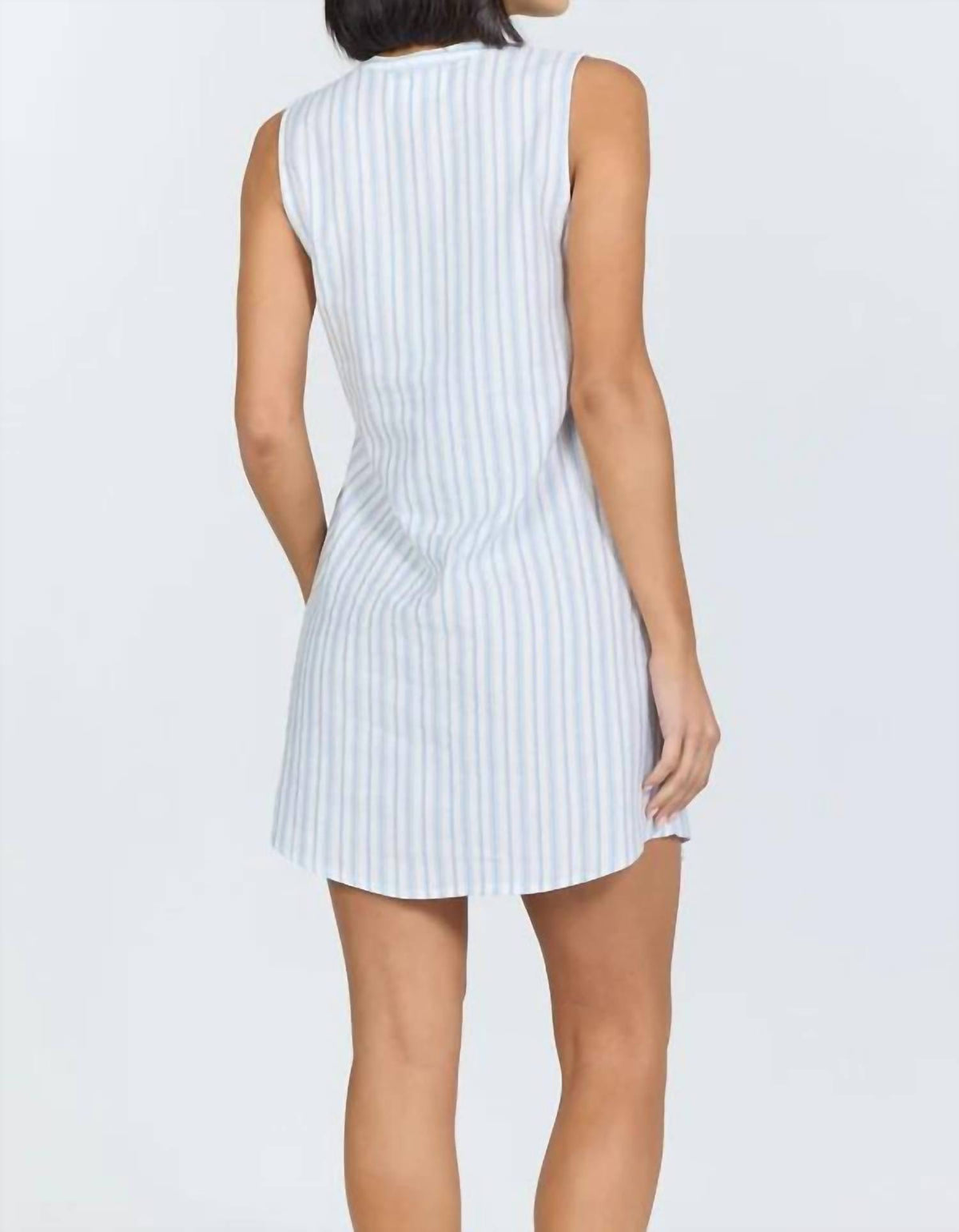 Dear John Denim - Risha Stripe Button Front Shirtdress