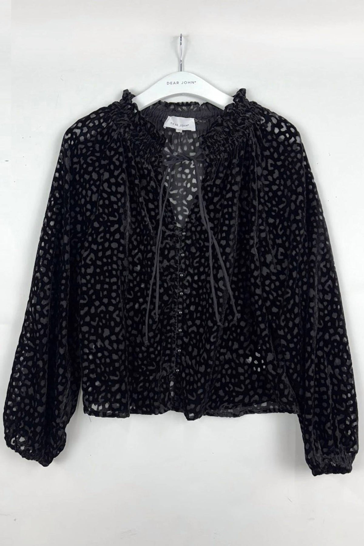 Dear John Denim - Robena Velvet Burnout Top