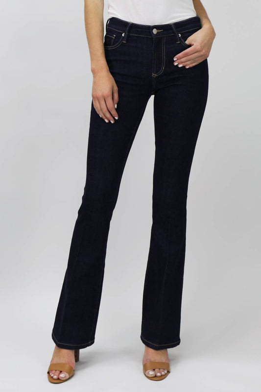 Dear John Denim - Rosa High Waist Flare Jean - black - clothing - cotton - blend