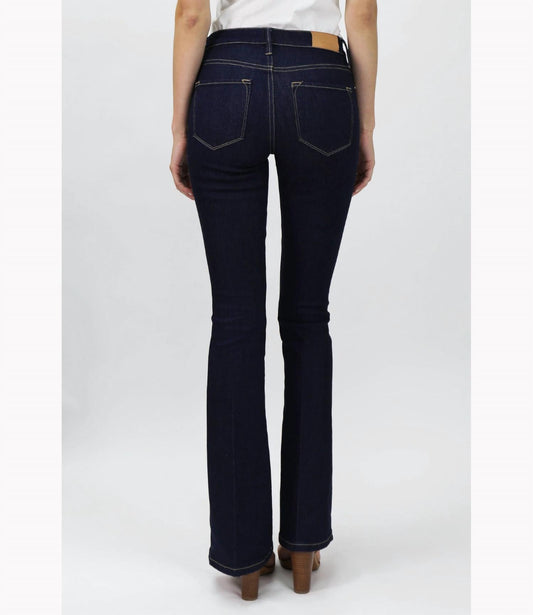 Dear John Denim - Rosa High Waist Flare Jean - black - clothing - cotton - blend