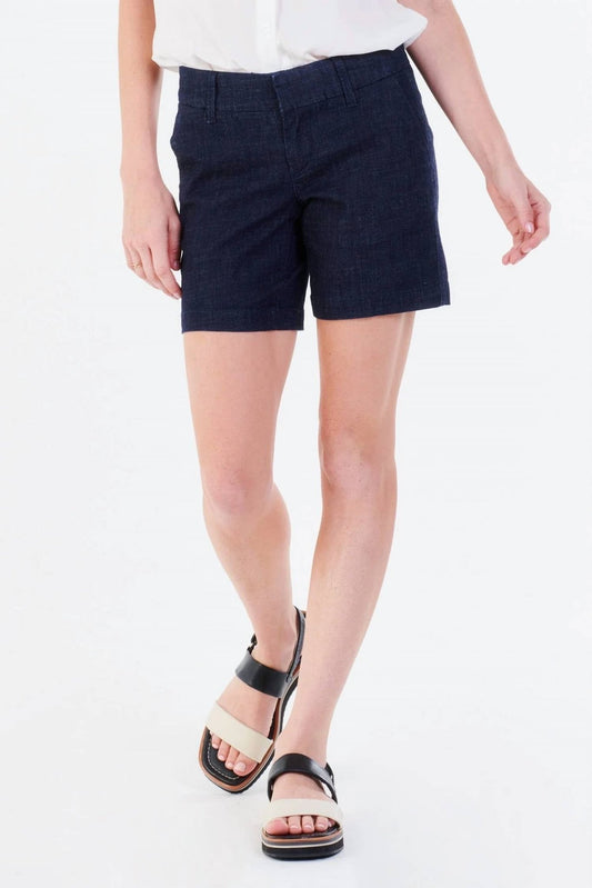 Dear John Denim - South Hampton High Rise Shorts - blue - clothing - cotton - blend