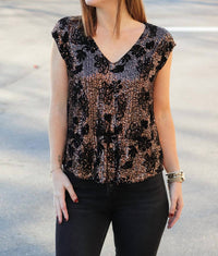 Dear John Denim - Yanis Sequin Top
