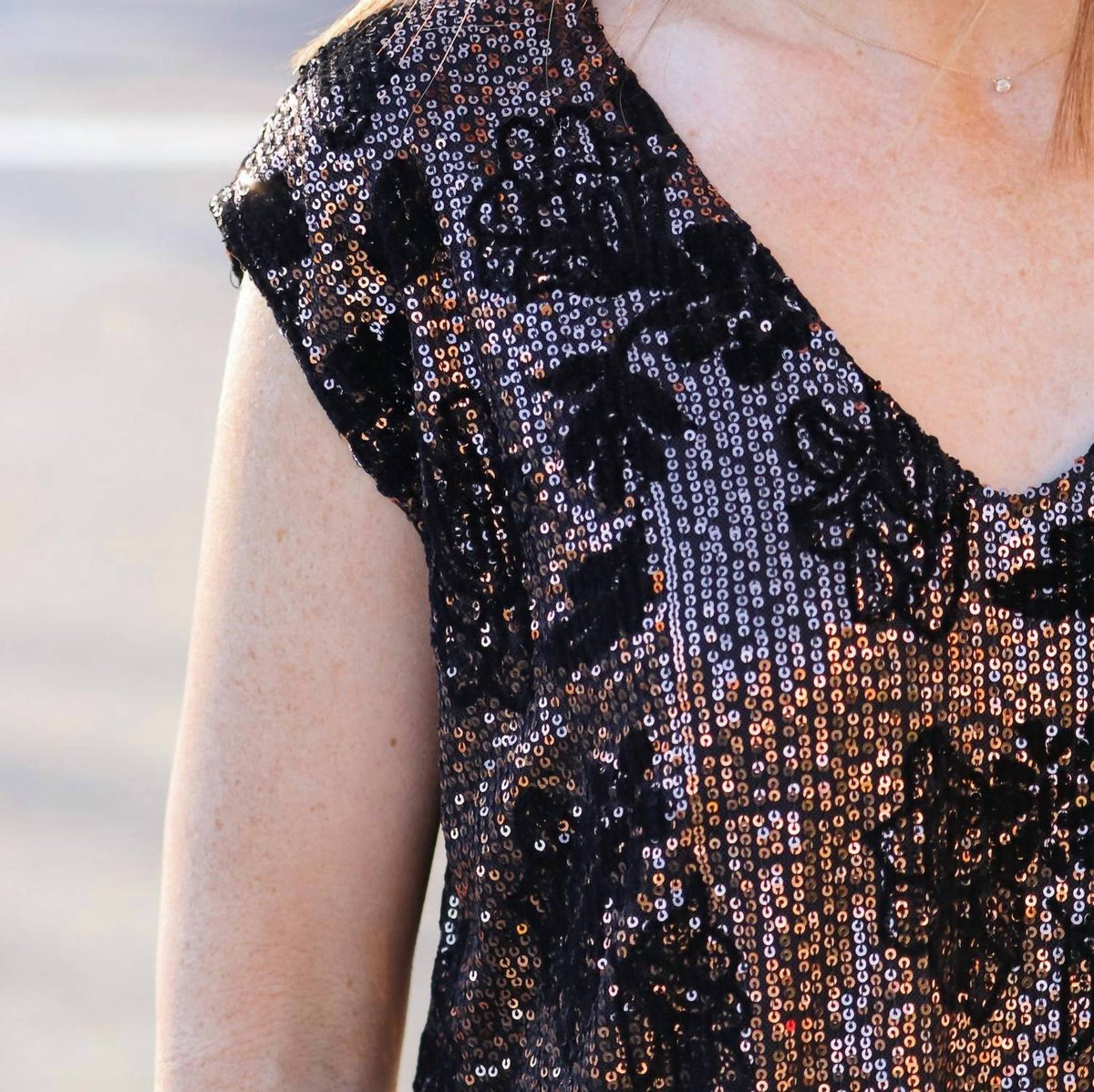 Dear John Denim - Yanis Sequin Top