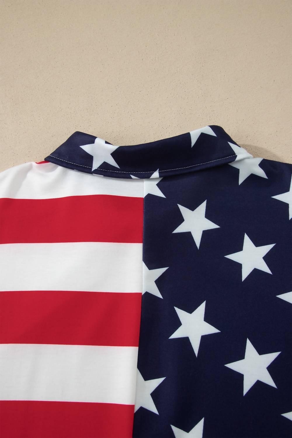 Dear Lover - Star Spangled Banner Half Zip Sweater