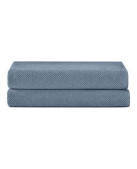 Under The Canopy - Textured Organic 2 Piece Bath Sheet Set