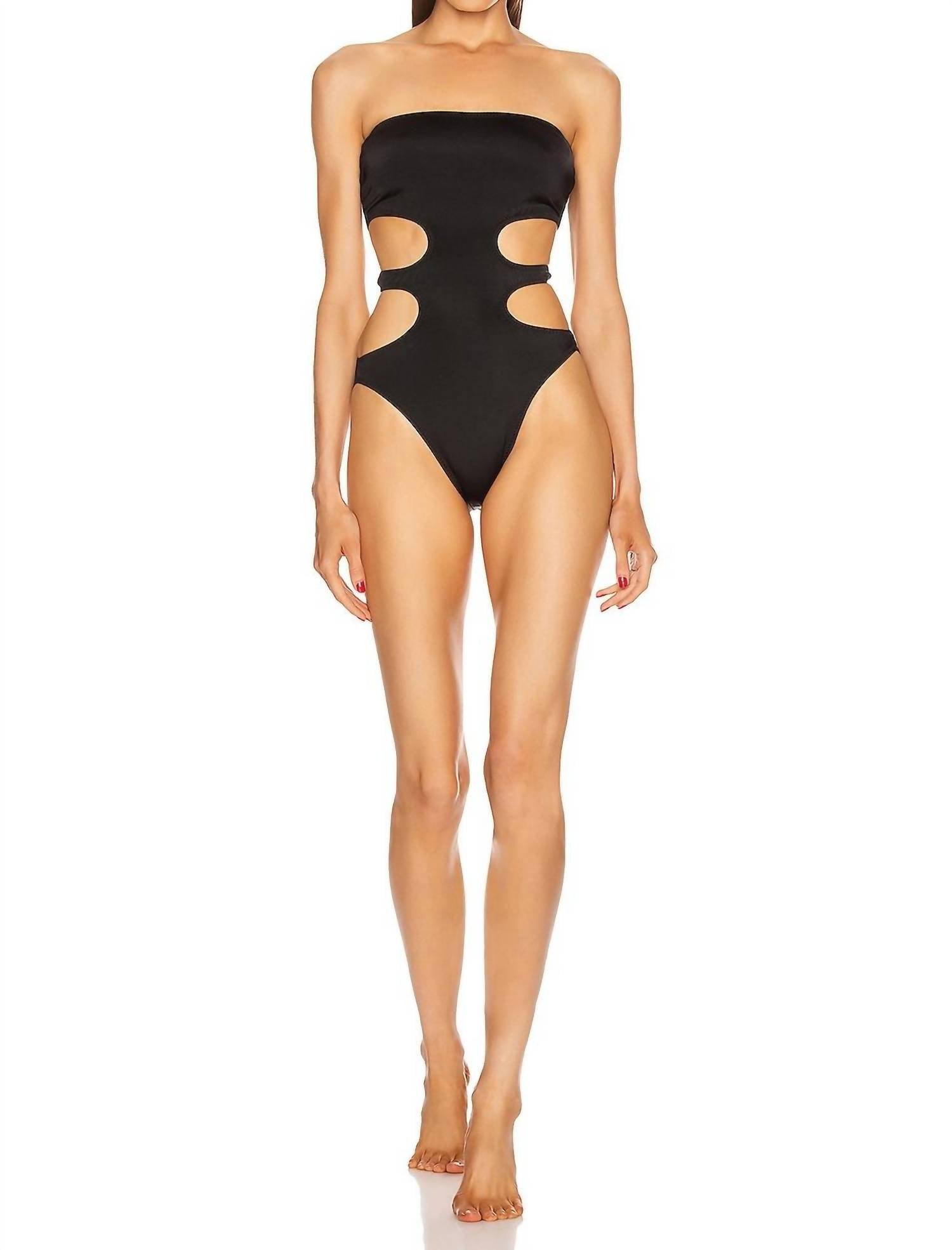 Norma Kamali - Mio Cut Out One Piece Swimsuit