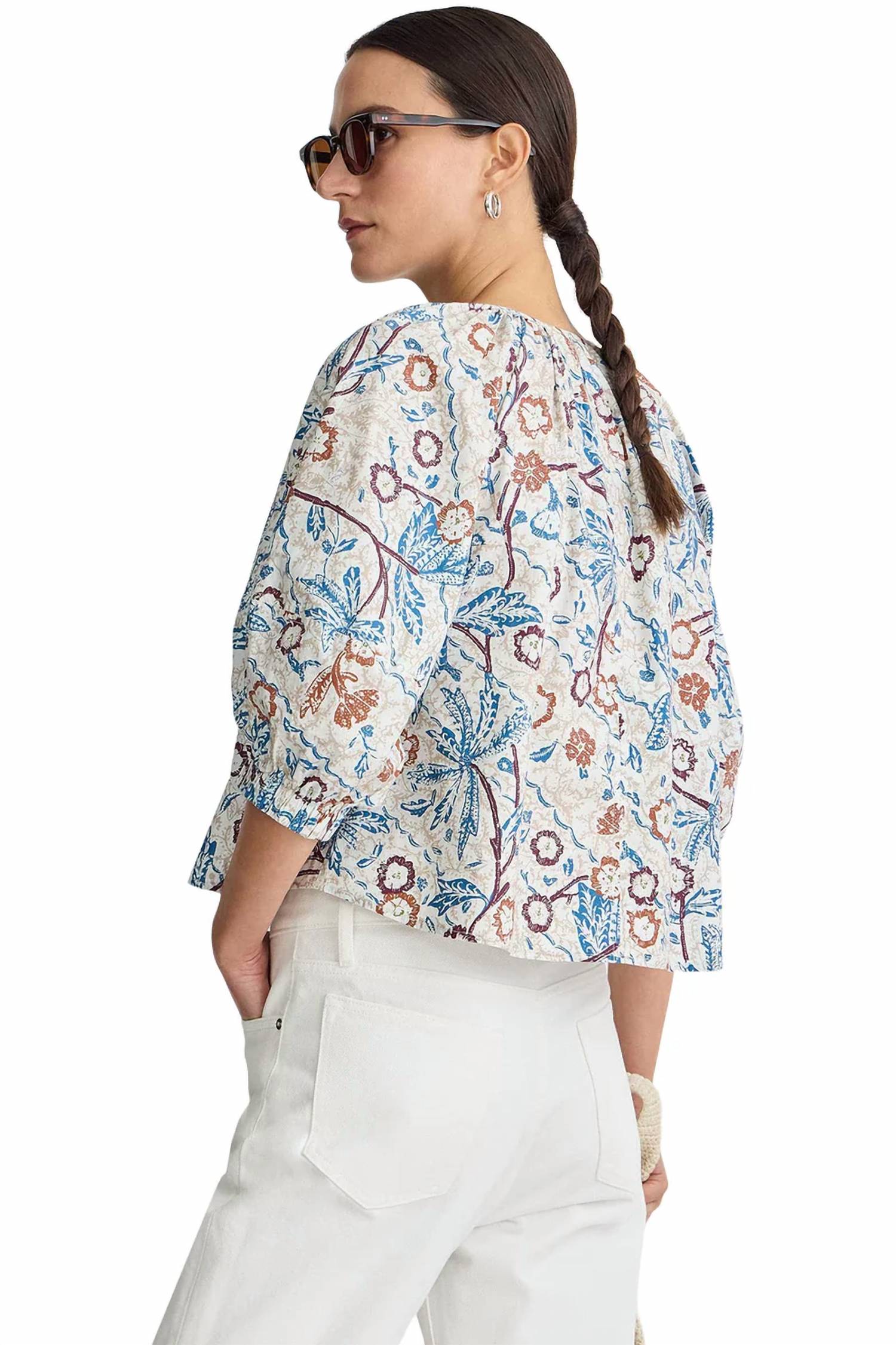 Apiece Apart - Nele Lantern Sleeve Top