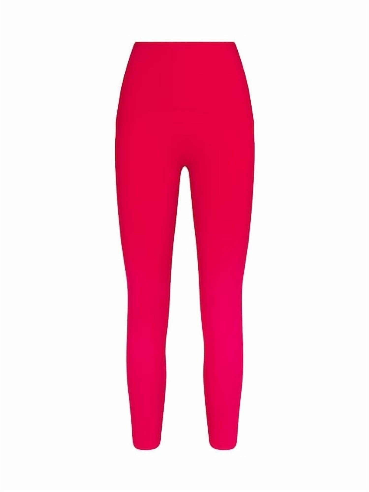 Spanx Booty Boost Active 7/8 Leggings in red 1 - women's pants - view 4