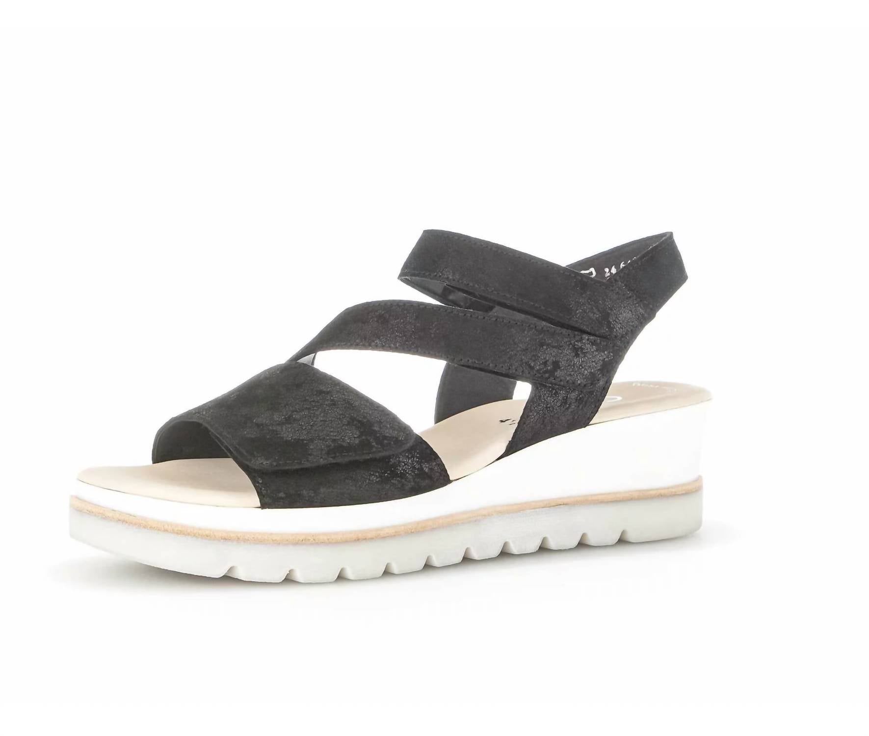 Gabor - Women’s 24640 Cross Strap Low Heel Sandal