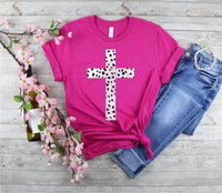 She Shed - Spotted Cross Tee