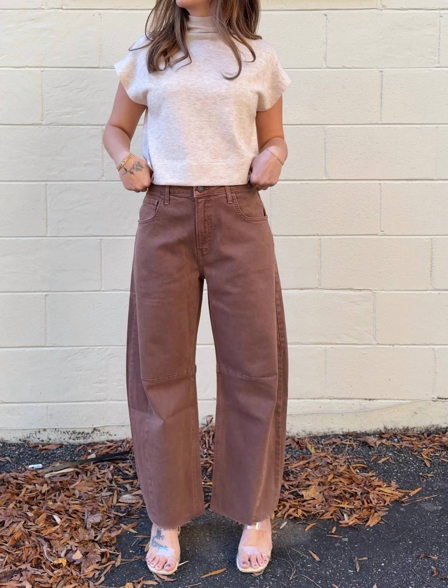 Just Black Denim - Billie Barrel Leg Jeans