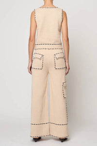 Atelier Delphine - Romy Boucle Tanguis Cotton Tank Top