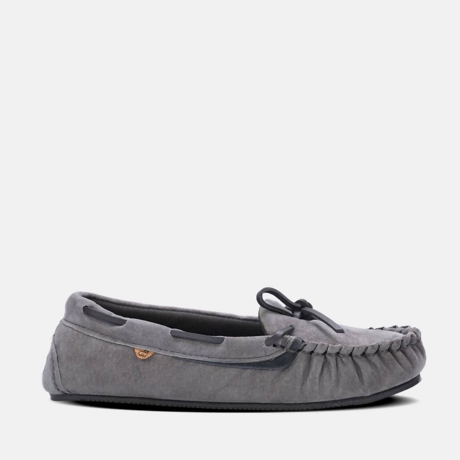 Lamo Women's Classic Selena Moccasin in grey - women's shoe