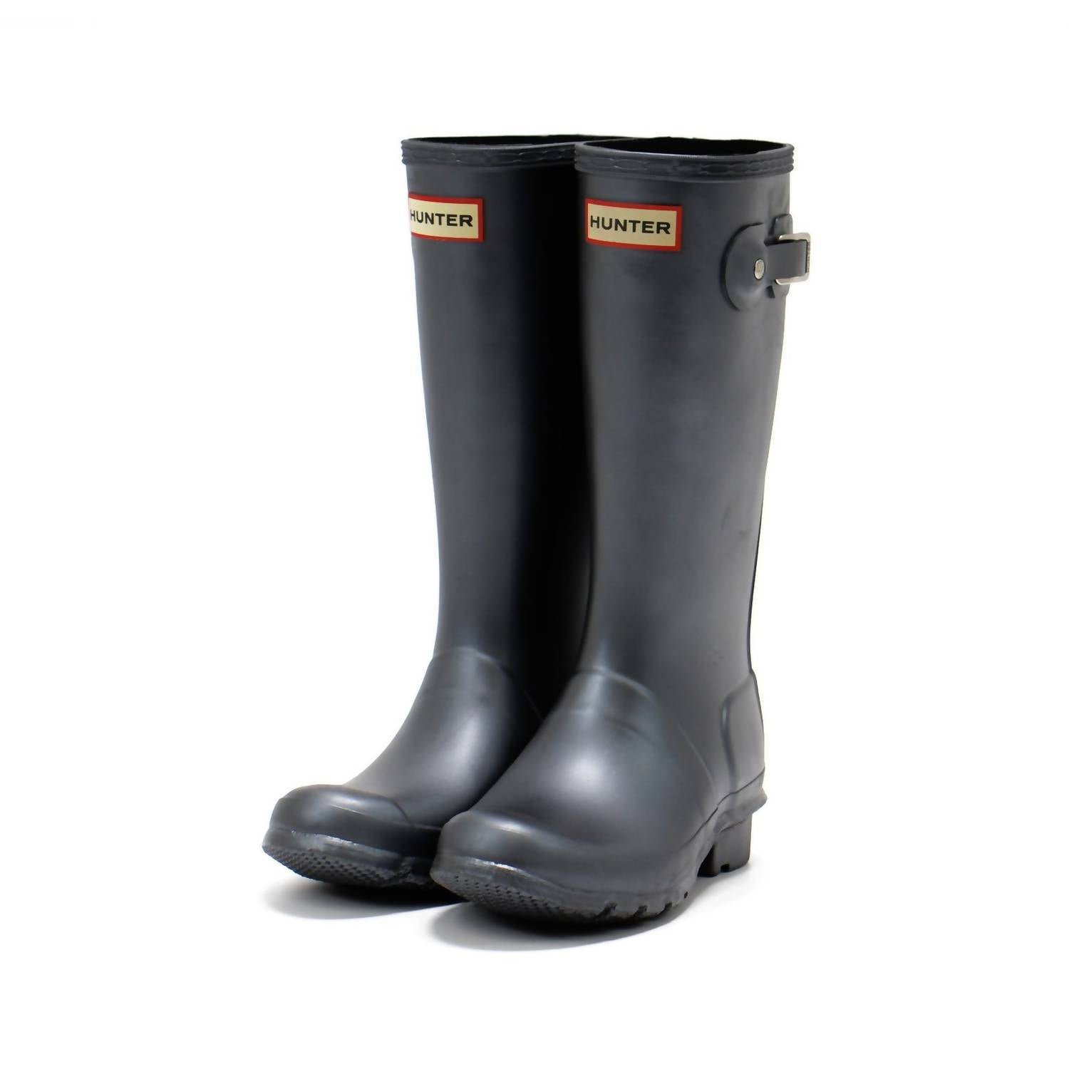 HUNTER Boys Nebula Rain Boots in black - kids' shoe