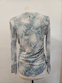 Adore - Women's Floral Mesh Top