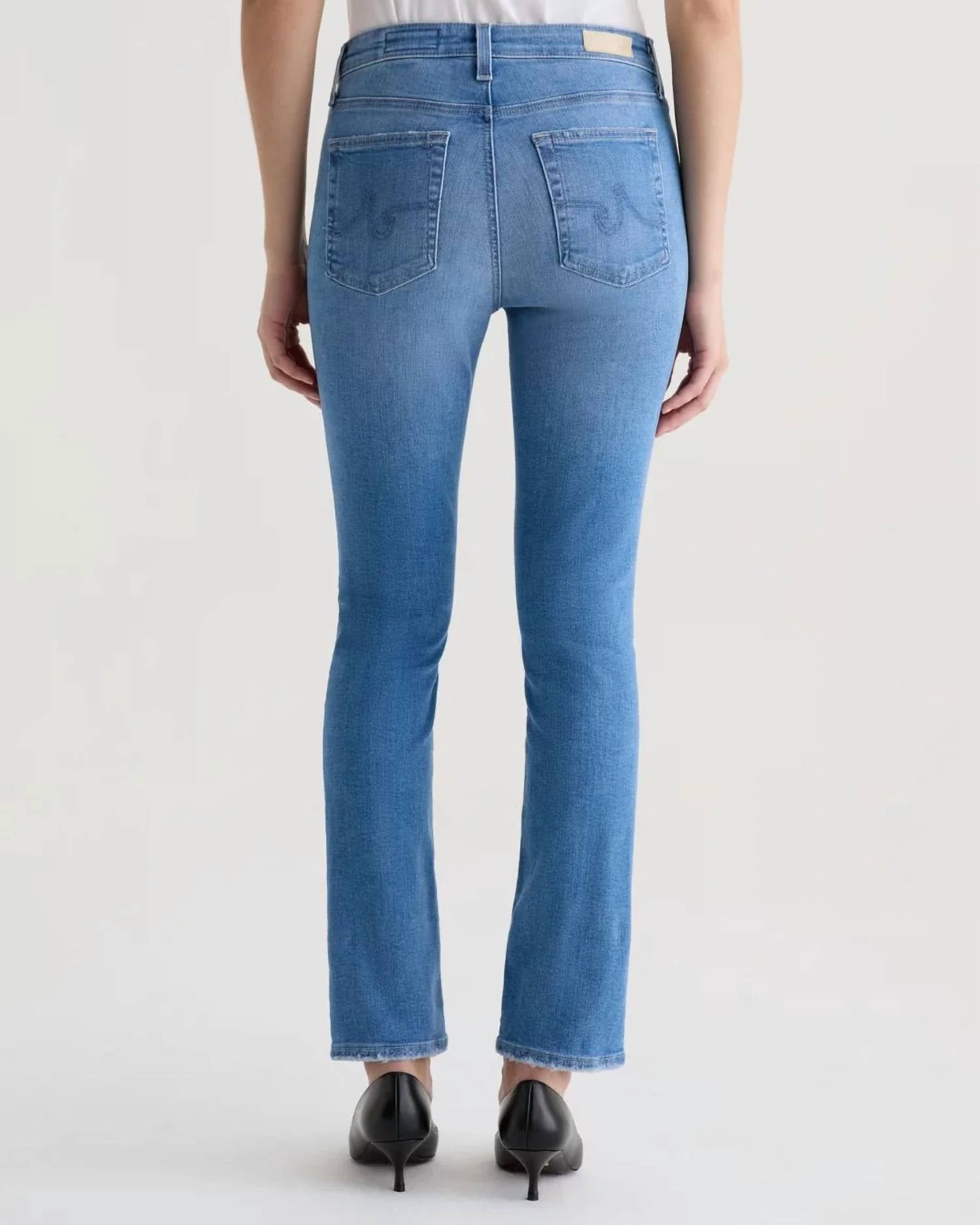 Ag Jeans - Mari Mid Rise Slim Straight Jeans