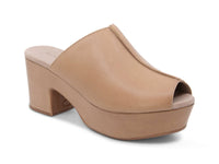 Chocolat Blu - Women's Gadis Latte Leather Sandal
