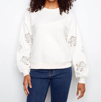 Charlie B - Long Sleeve French Terry Top