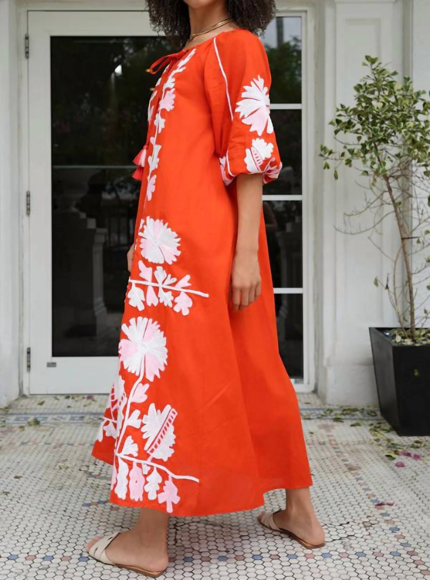Debbie Katz - Joelle Tunic Dress - clothing - dresses - floral