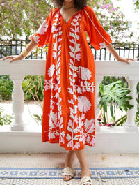 Debbie Katz - Joelle Tunic Dress - clothing - dresses - floral