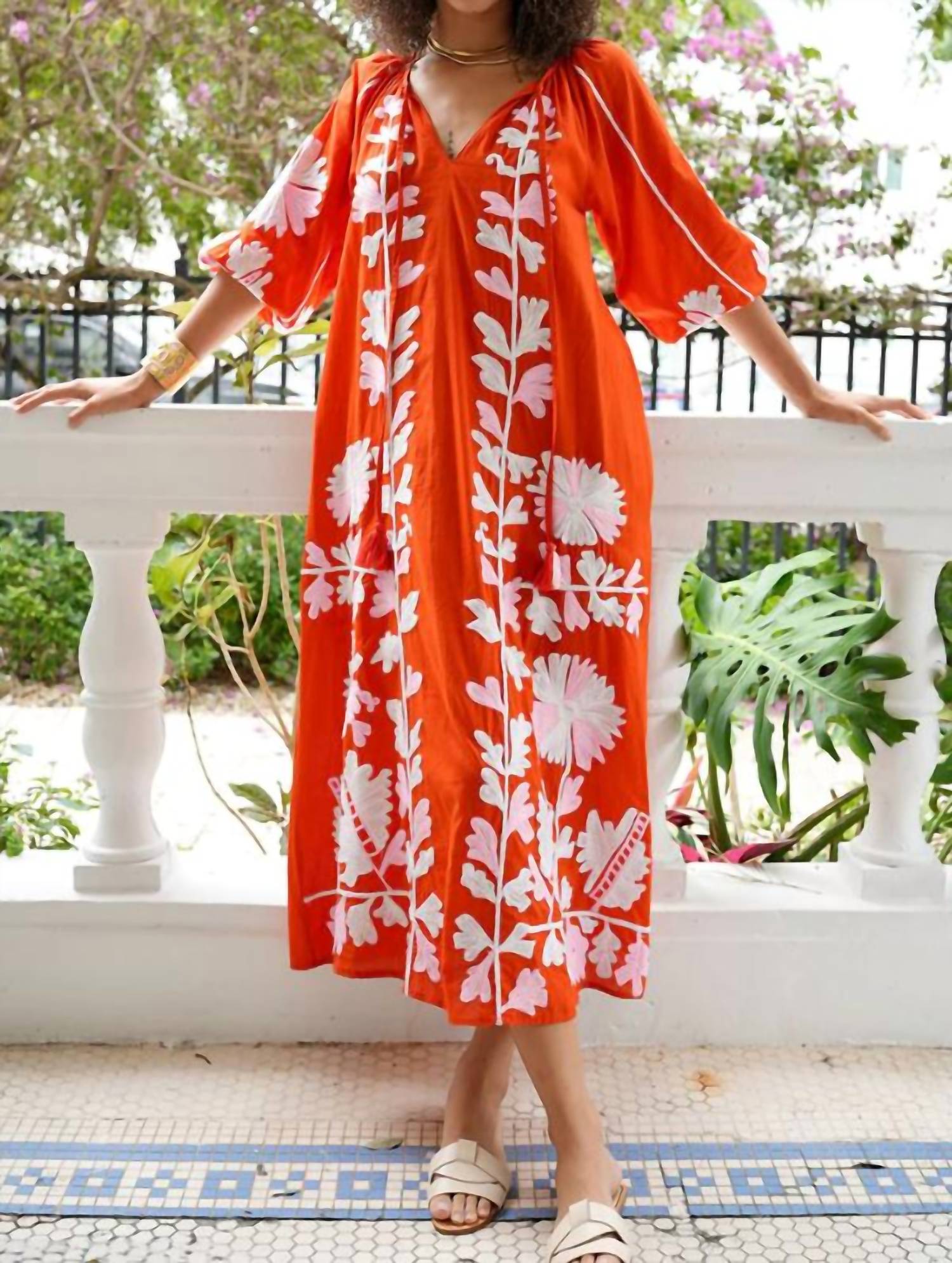 Debbie Katz - Joelle Tunic Dress - clothing - dresses - floral