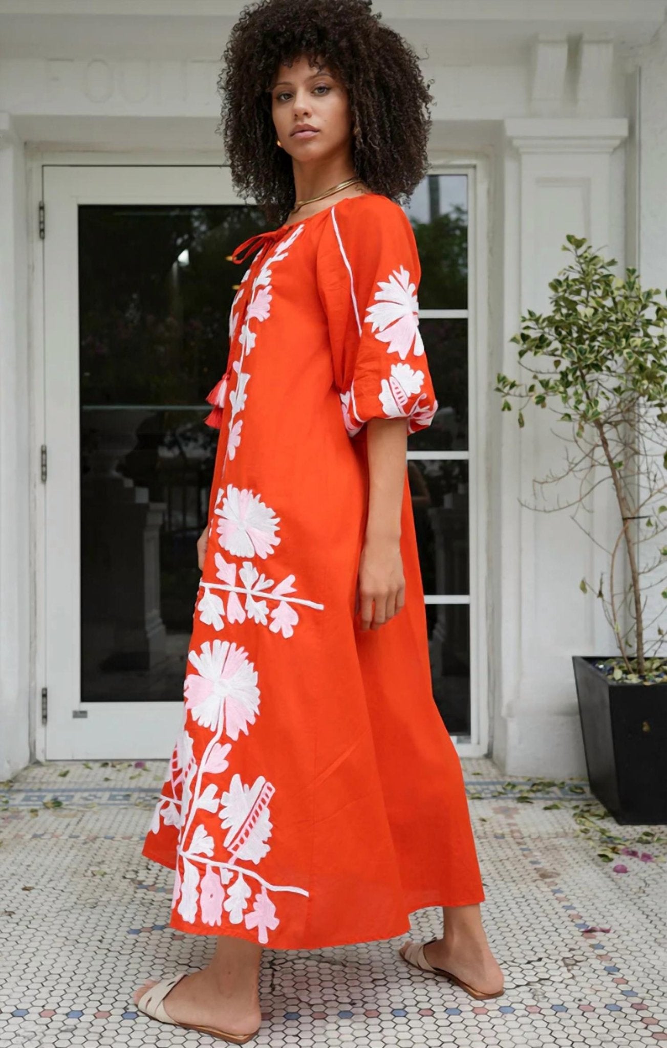 Debbie Katz - Joelle Tunic Dress - clothing - dresses - floral