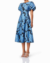 Elliatt - Kayla Brocade Cocktail Midi Dress
