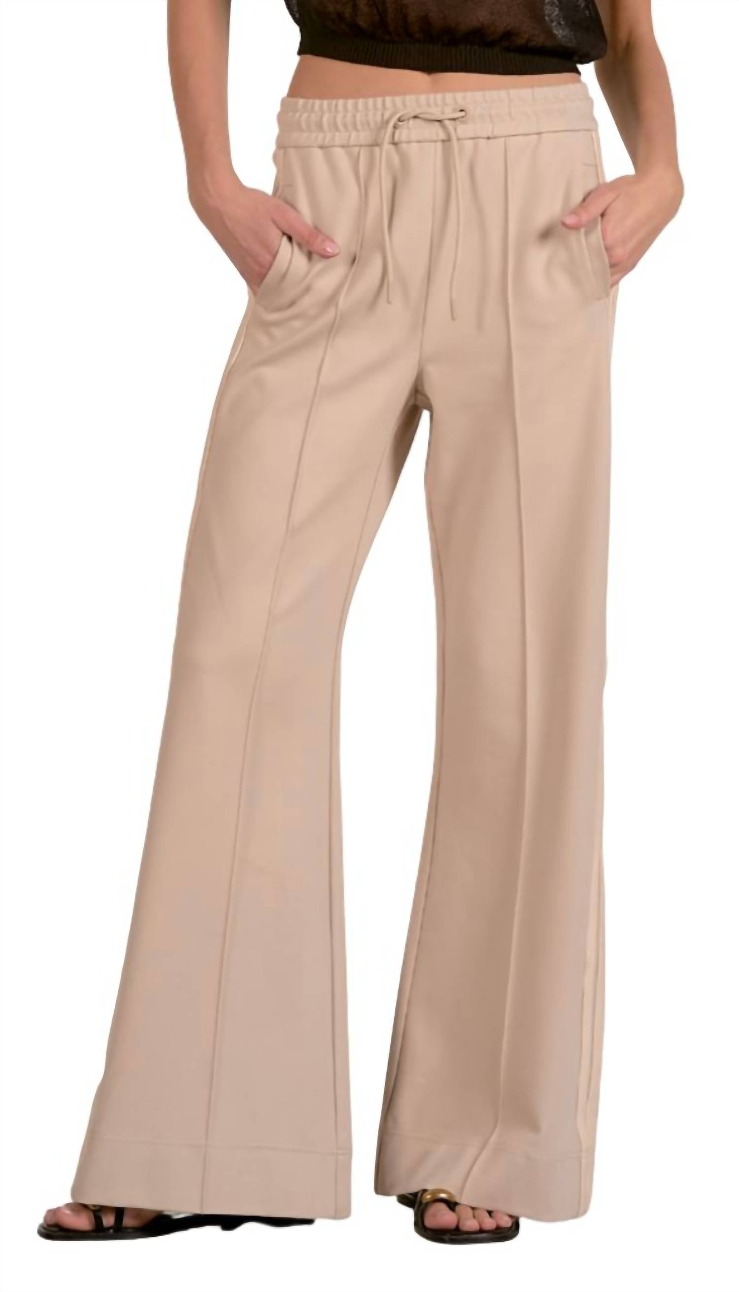 Elan - Wide-leg Track Pants