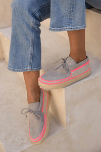Laidback London - Women's Komo Crochet Moccasin