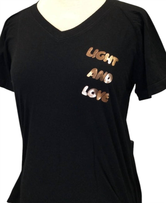 Good Hyouman - Light And Love V-neck Tee