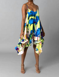 Hope For Flowers - Square Slip Mini Dress