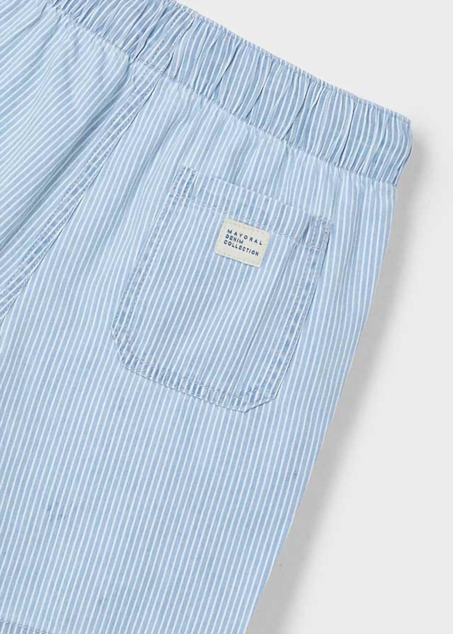 Mayoral - Boys' Rail Denim Bermuda