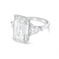 Diana M Jewels - Women's Emerald & Trillion Lab-Grown Diamond Jewelry (3.00 Ct) - Signature
